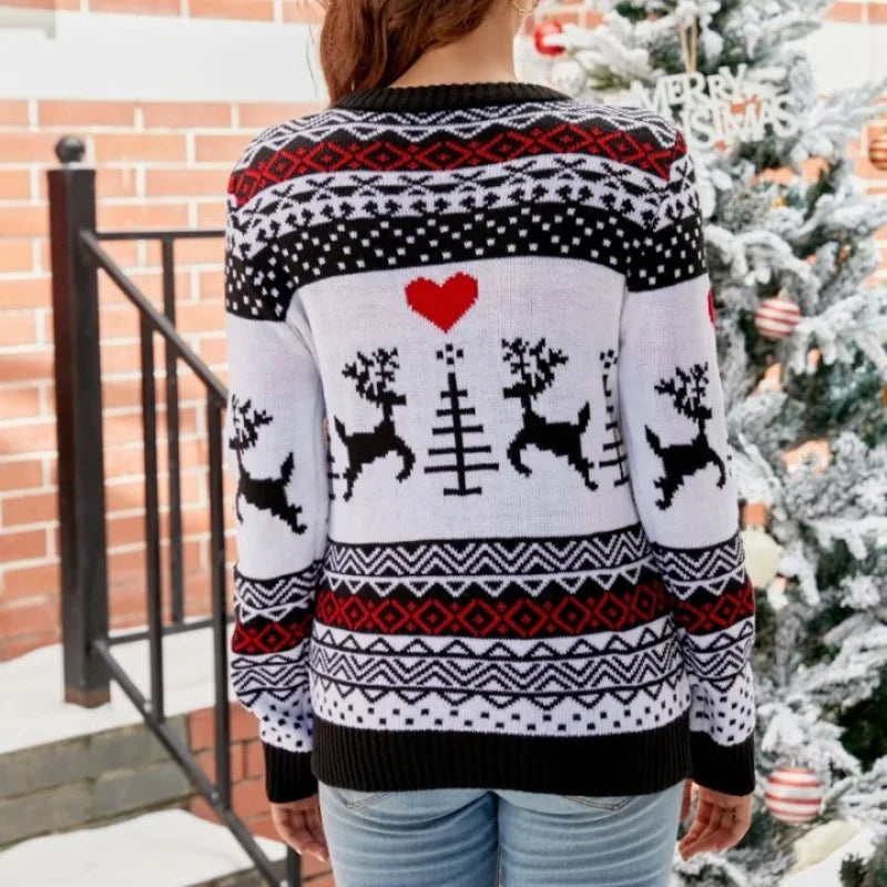 Christmas Sweater Cartoon Allover Print