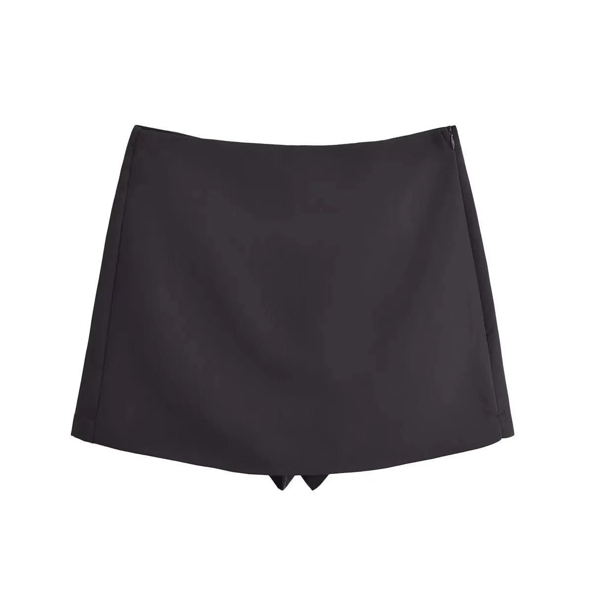 Skort Zipper Mini Shorts