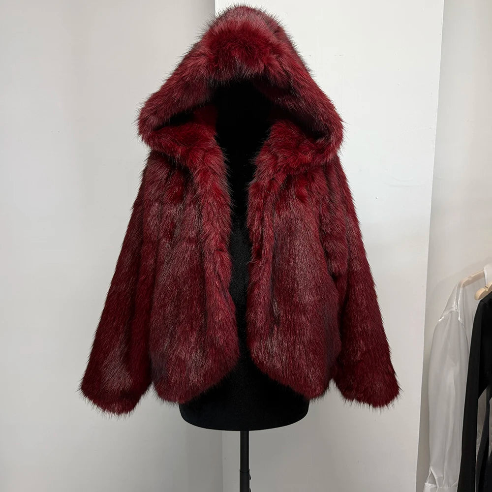 Puffer Fur Coat