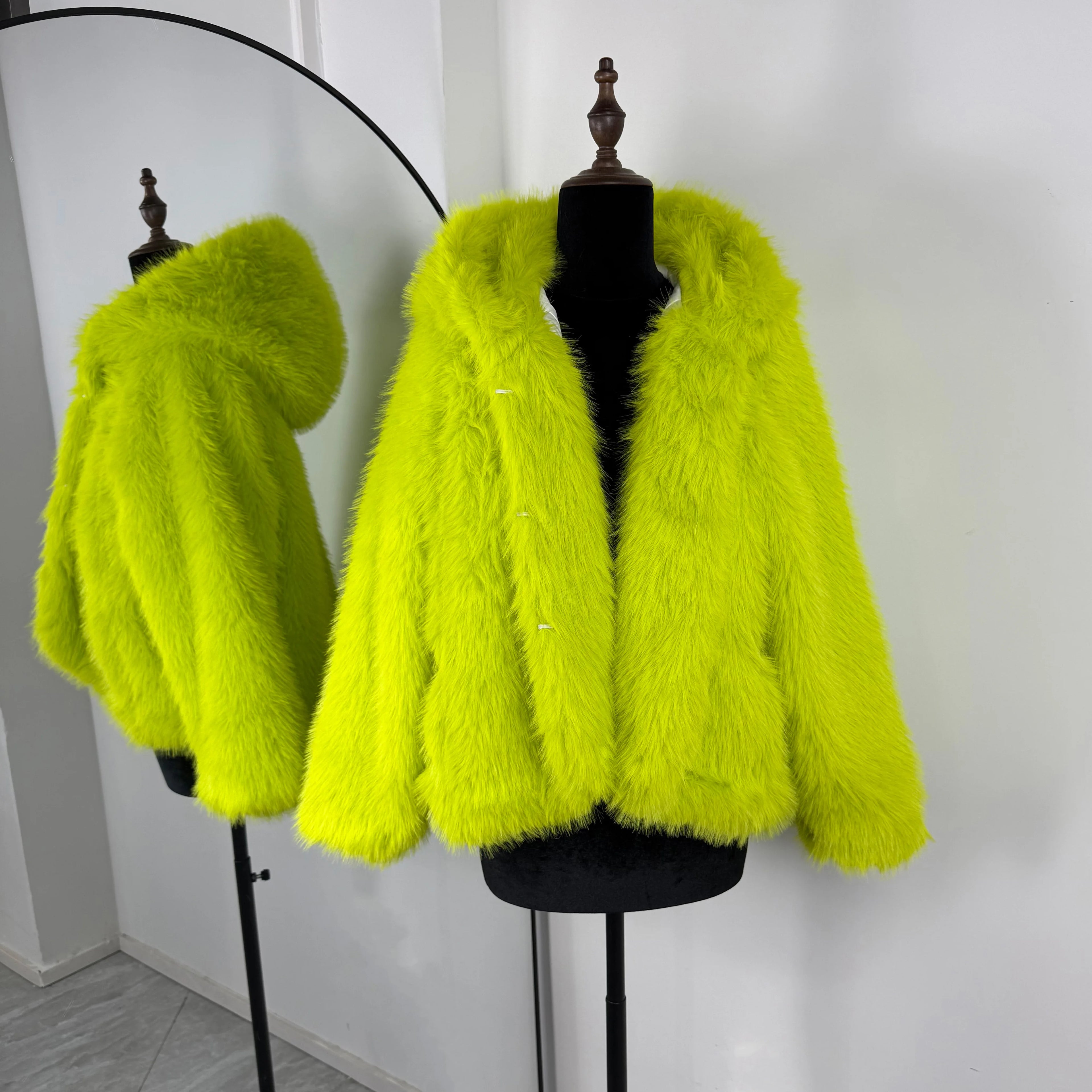 Puffer Fur Coat
