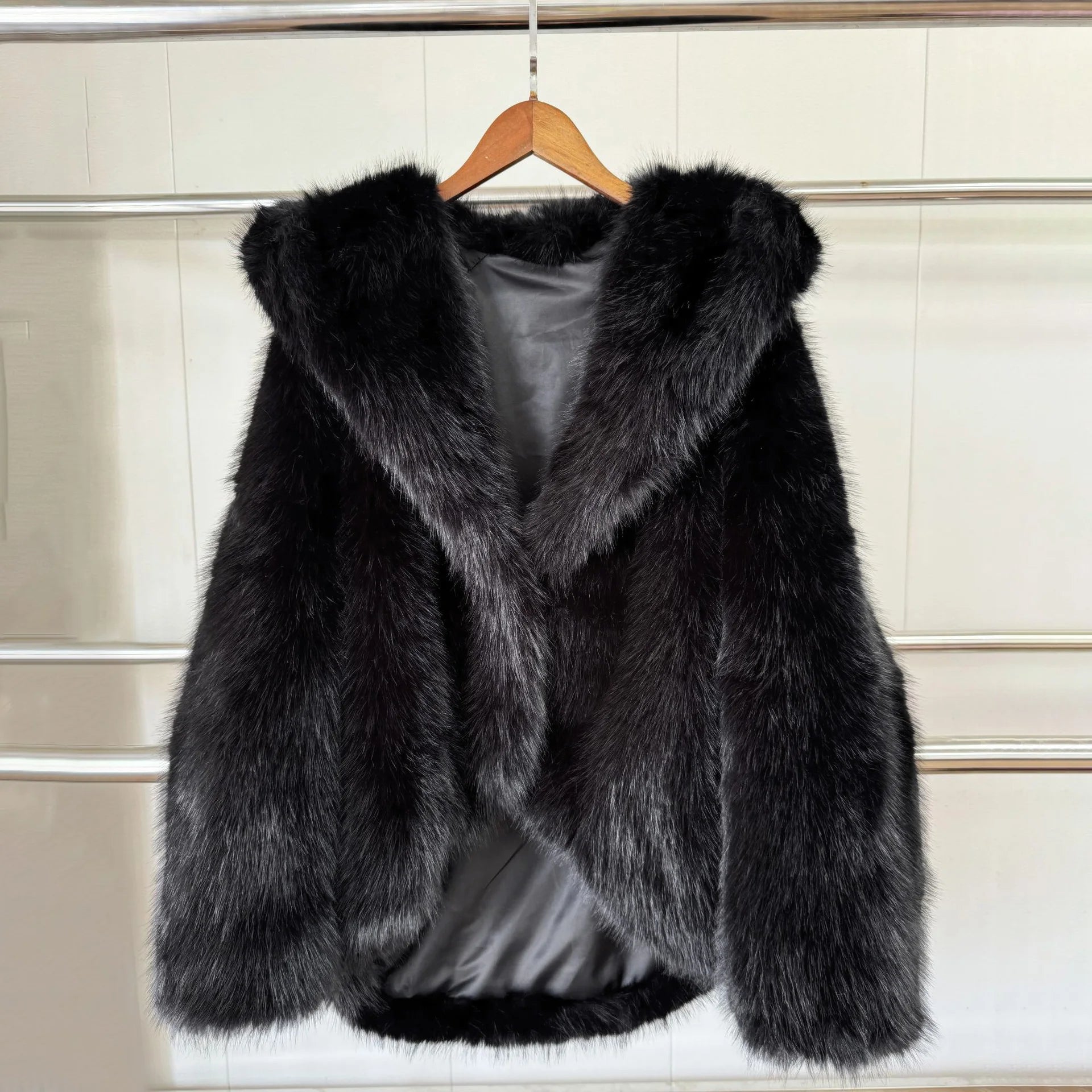 Puffer Fur Coat