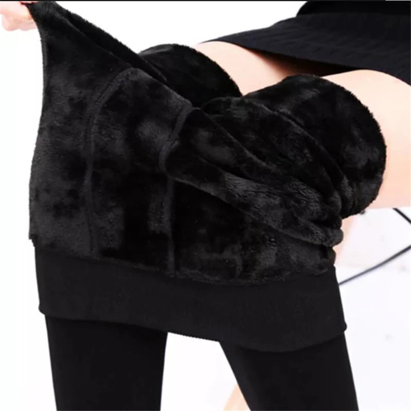 Winter velvet Leggings high waist