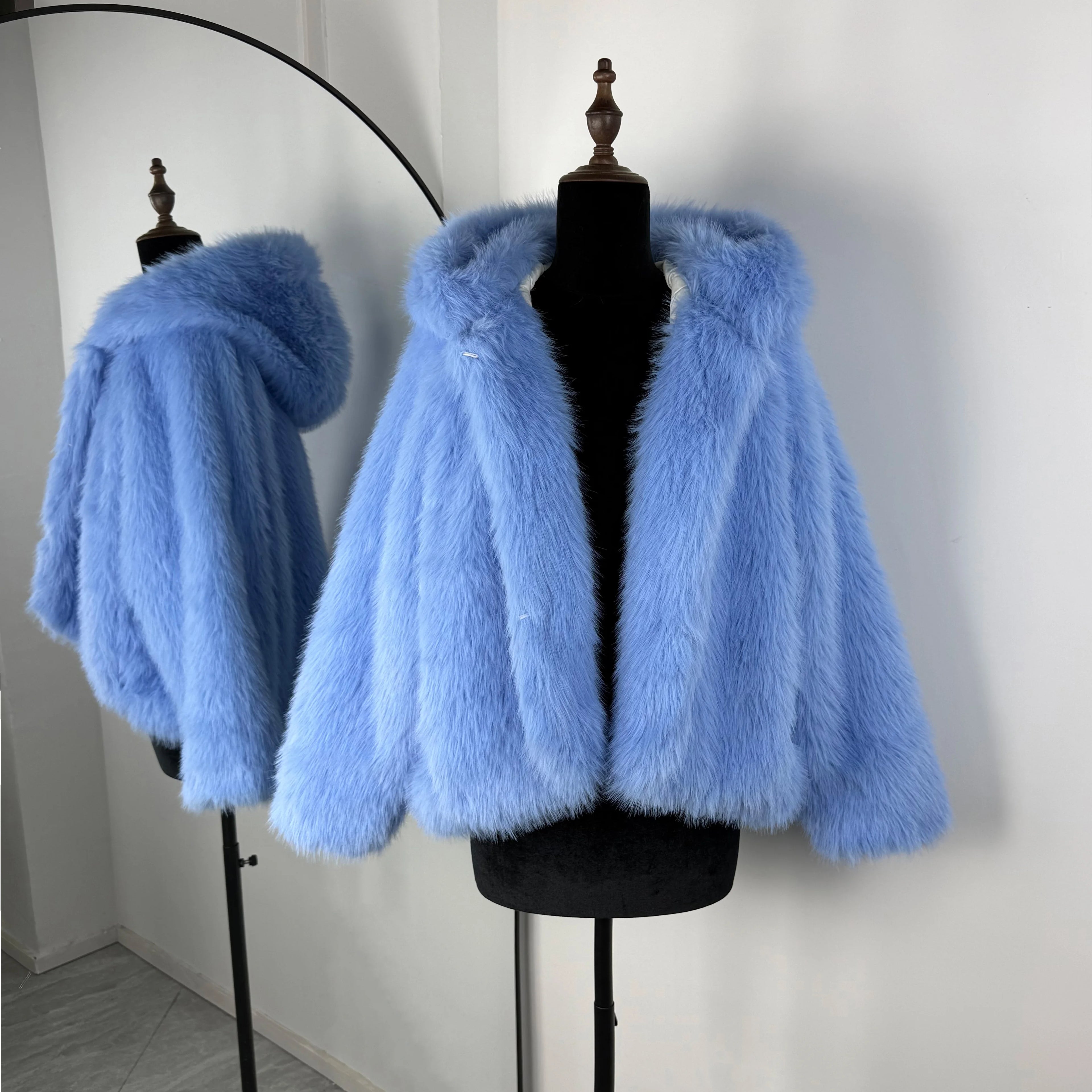 Puffer Fur Coat