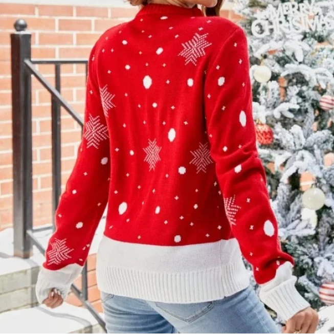 Christmas Sweater Cartoon Allover Print