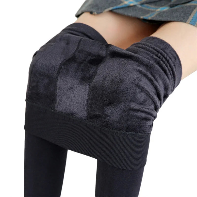 Winter velvet Leggings high waist