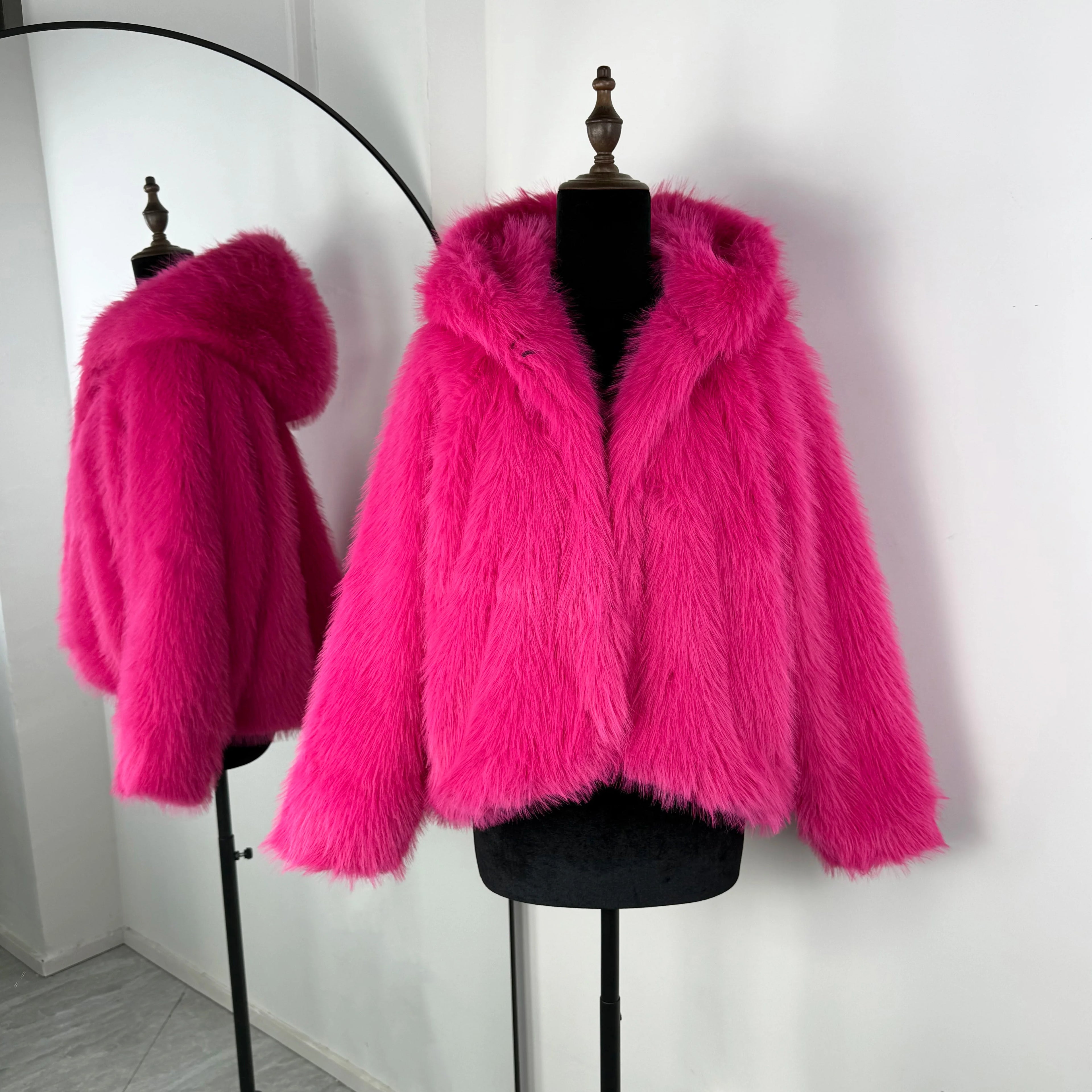 Puffer Fur Coat